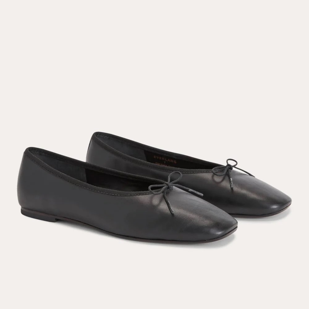 Everlane The Day Ballet Flat Black
